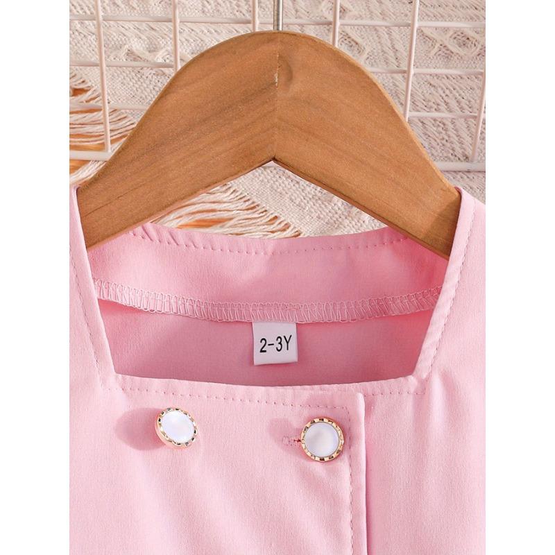 Youngsters Girl Adorable Outfits, Mesh Sleeve Top and Bell-Bottom Trousers Set, Girl Fall Winter Clothes Set, Perfect for Outdoor