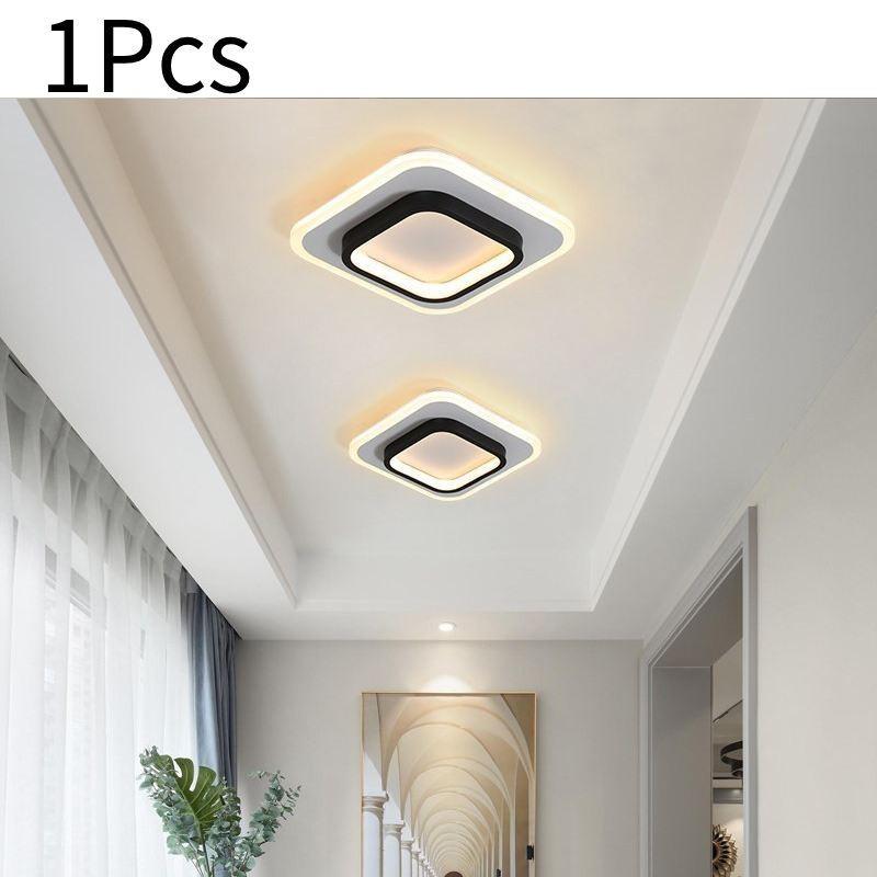 Modern Minimalist Led Ceiling Light For Hallways And Entryways With Creative Nordic Design