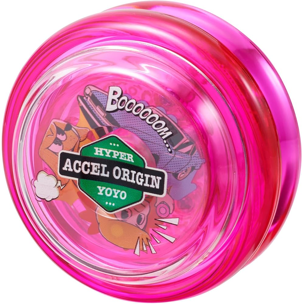 

Bandai Hyper Yoyo Accel Cartoon Pink Toy with High Speed Performance and Durable Design