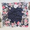 Spring and Summer Graffiti Flowers 71 * 71 Square Scarf Travel Sunscreen Headscarf Practical High-end Scarf for Mother