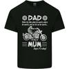 Dad Mum Biker Motorcycle Motorbike Funny Unisexs Light Cotton TShirt
