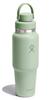 Stainless Steel Travel Bottle with Flex Chug Cap, 32oz (946ml) Aloe Insulated Water Bottle (Authentic Japanese Product)