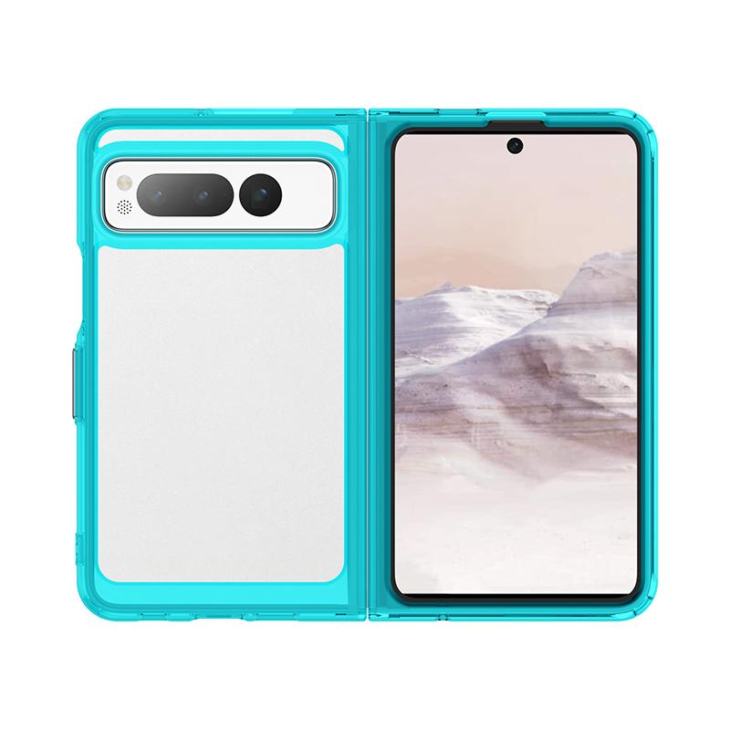 Custodia protettiva colorata per Google Pixel Fold Cover posteriore antiurto