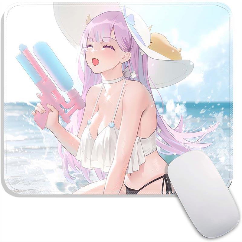 Anime Standard Mouse Pad Azur Lane Ulrich Alsace Azuma Small Gaming Mousepad Travel Mouse Mat Plymouth Non-Slip Office Mousemats