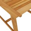 Garden Dining Table 88 x 88 x 74 cm Solid Acacia Wood