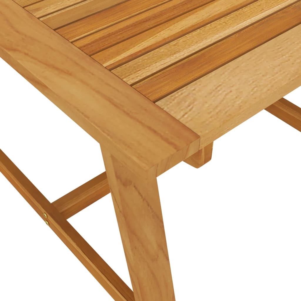 Garden Dining Table 88 x 88 x 74 cm Solid Acacia Wood