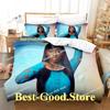 Flo Mili Never Lose Me Beding Set Single Twin Ful Quen King-Sized Dimensionsd Dimensions Bed Linen Set Adult People Kid Bedrom Duvetcover Sets 3D Bed