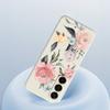 For Samsung Galaxy A17 5G Case Big Flowers Pattern Printing Straight Edge TPU Phone Back Cover