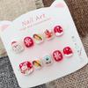 Children's Christmas Snowman Nail Stickers - Winter Design for Ages 3-12