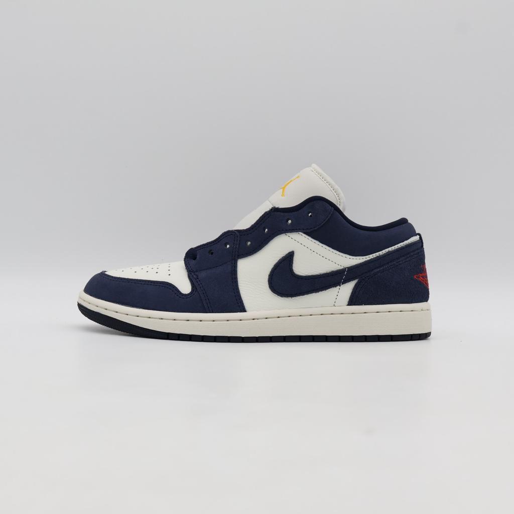 IO7448-400 Nike Air Jordan 1 Low Obsidian (de los hombres)