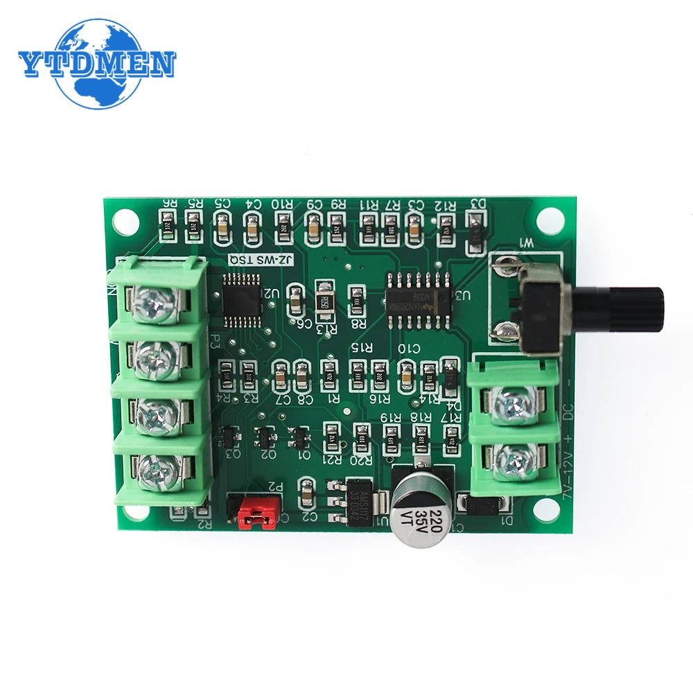 5V 12V Brushless DC Motor Driver Controller Board with Reverse Voltage Over Current Protection, for Hard Drive Motor 7V-12V