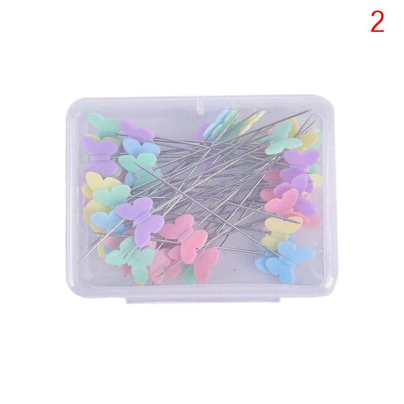 

50 шт. пуговицы для пэчворка, иглы для шитья цветов, позиционирующие иглы