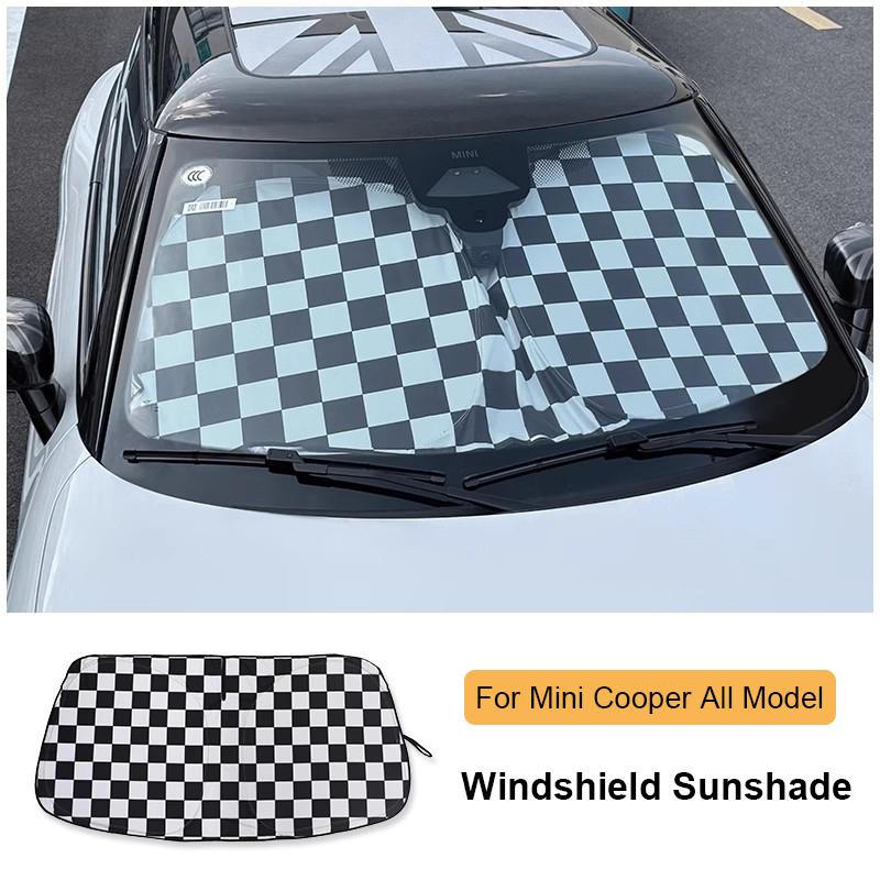 Car Front Window SunShade Cover For Mini Cooper S One R50 R52 R53 R55 R56 R60 R61 F55 F56 F54 F60 R58 R59 Windshield Sunshade