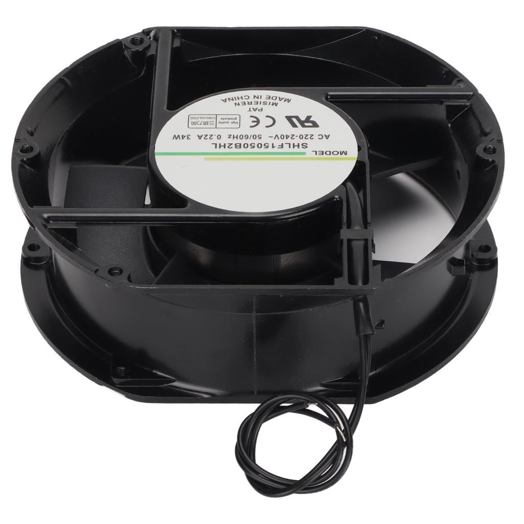 Cooling Fan 172mm Dual Ball Bearing Heat Resistant Case Fan for Heater Oven Drying Box Humidifiers 220‑240V