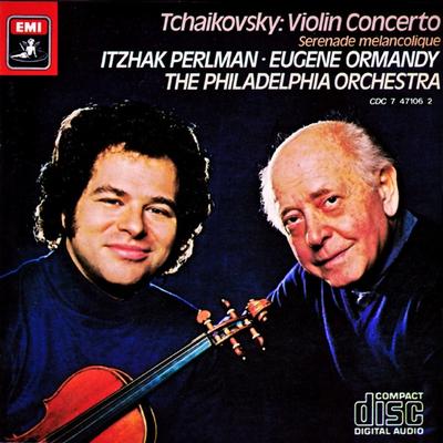 CD ITZHAK PERLMAN, EUGENE ORMANDY, THE - Tchaikovsky: Violin Concerto, Seren CDC7471062 Angel Records,  Europe Classical Used