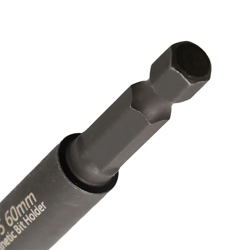 2/5 Stück magnetischer Verlängerungsschraubendreher Bohrer Sechskantschaft Bohrer-Set geeignet für Bohrmaschine und Handschraubendreher
