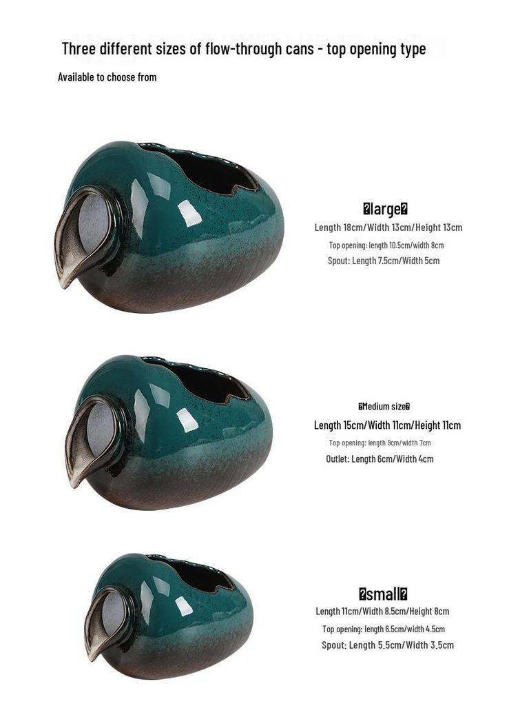 Ancient Method Fish Ecosystem: Flowing Water Pottery Jar with Open Circulation for Creative Landscaping and Balcony Décor.