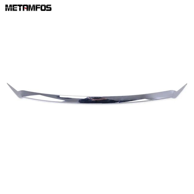 For Toyota Highlander Kluger Hybrid -2024 2025 Chrome Front Engine Hood Bonnet Grille Lid Cover Trim Accessories Car Styling