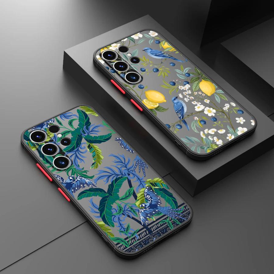 Funda Back Phone Cover Case for Samsung Galaxy S26 S24 Plus S20 FE Note 20 Ultra 10+ S21 S23 FE S25 Ultra S22 Creative Branch