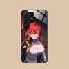 HSR Himeko Glass Mobile Phone Case for Samsung Galaxy S26 S25 S24 S23 S22 S21 S20 Note20 Plus FE Ultra Colorful Cover