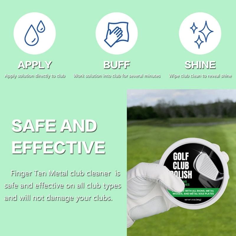 Golf Club Polishing Kits Safe Odorless Scratch Remover Multipurpose Golf Grooves Cleaner For Polishing Golf Accessories
