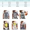 Damen Eule Buchstaben Grafik Bedrucktes Rundhals Kurzarmshirt
