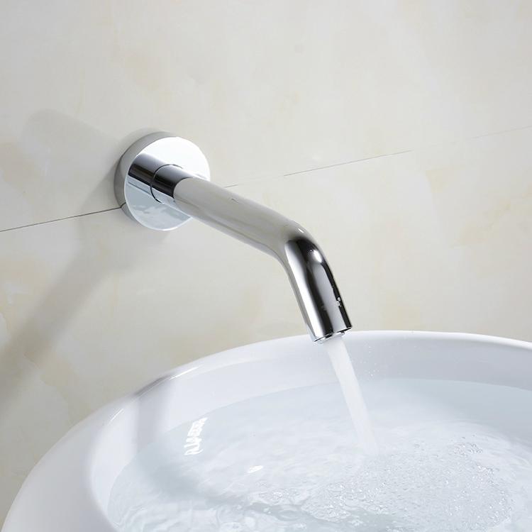 High-quality Single-hole Wall-mounted Sensor Faucet with Modern Classic Design and No Contact Points