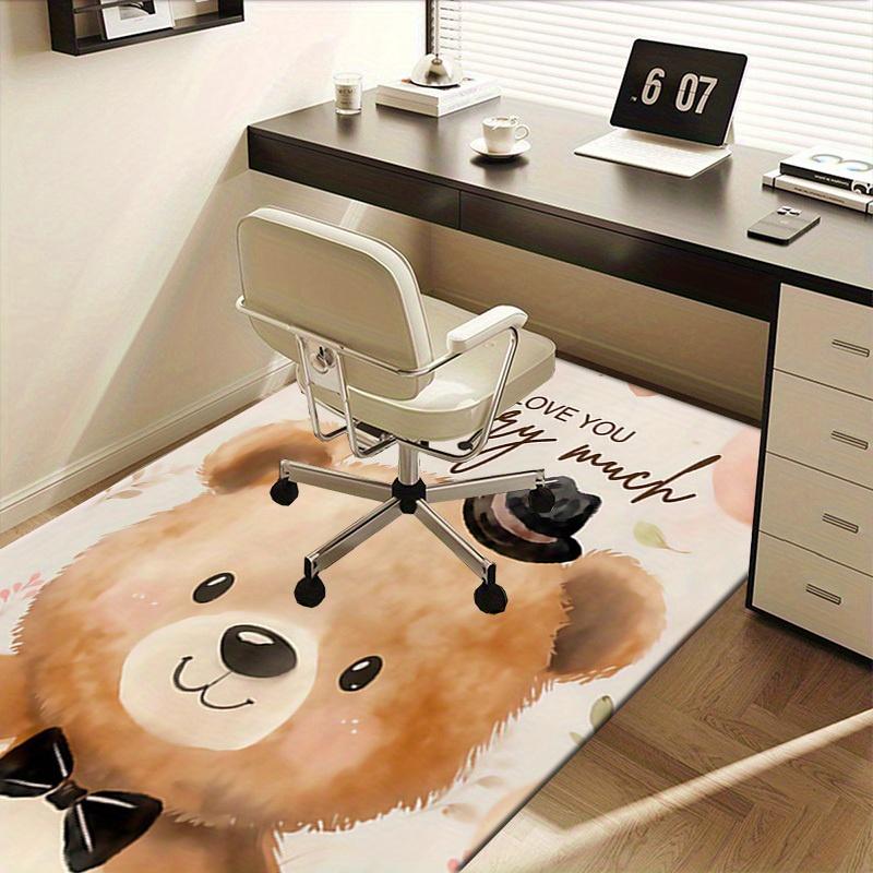 Office Carpet I Love You Beary Much Sofa Rug, Chair Mat Protection