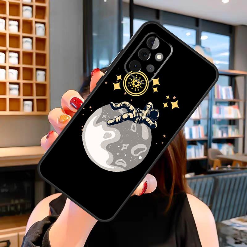 

Cardano Coin Ada Cryptocurrency Case For Samsung Galaxy A33 A06 A05 A16 A26 A36 A56 A32 A52 A15 A53 A13 A34 A54 A14 A35 A55 Samsung A05