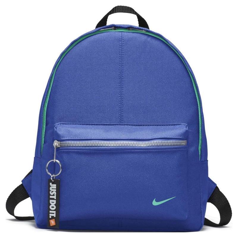 Nike Polyester Backpack Regular Unisex Blue Casual