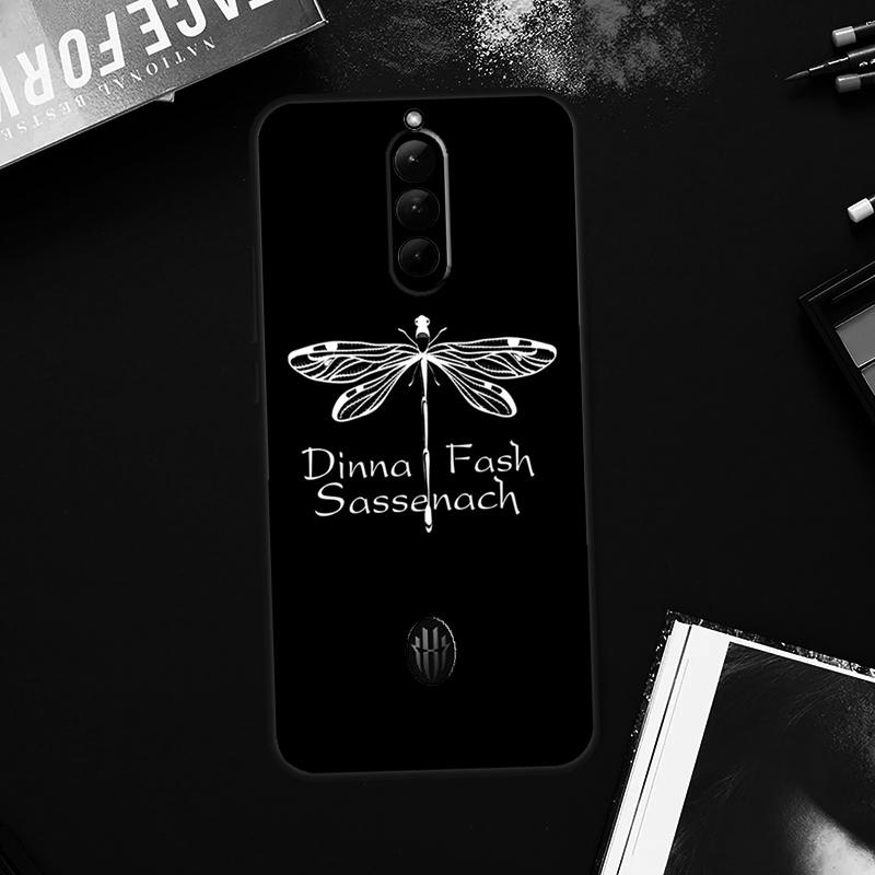Outlander Sassenach Dragonfly Case For ZTE Nubia Red Magic 9 Pro Plus RedMagic 8 8S Pro Plus 6 7 6S 7S Pro 5G 5S 6R Cover