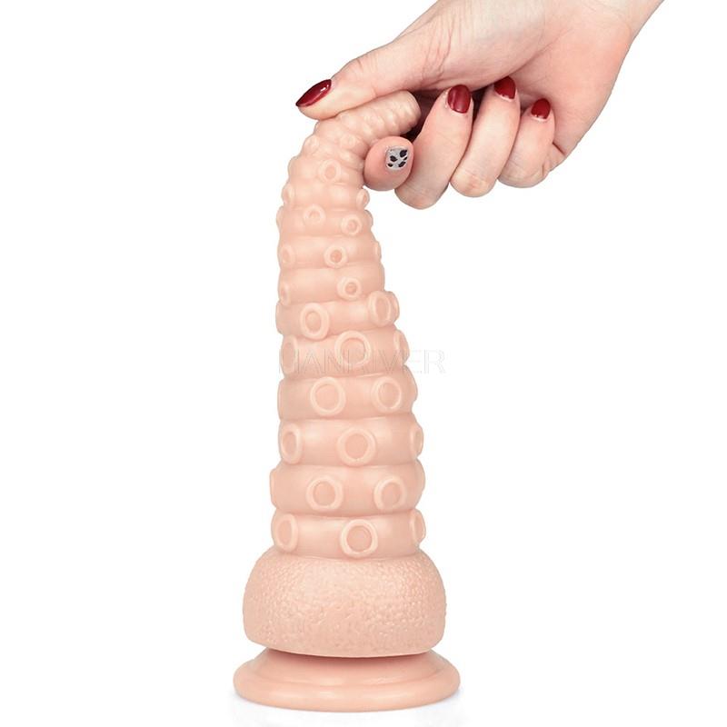 1 Pcs Anal Expansion Vaginal Octopus Tentacle Shape Anal Beading Vibrator Sex Toys Tools Couple Masturbation Stick Gay Lesbian