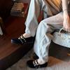 Fashion Fashion Buckle Women Flats Shoes 2025 Mary Janes Female Shallow Footwear Round Toe Elegant Casual Soft Hight Increased Shoes