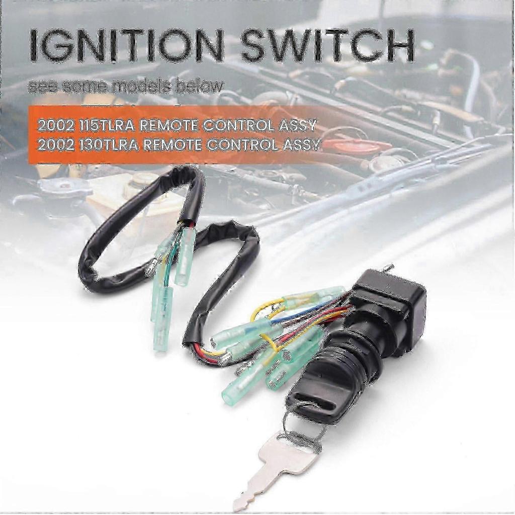 Ignition key assembly for Yamaha outboard motor 703-82510-43-00