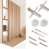 Adjustable Pivot Doors Hinges Anti-Rust Pivot Windows Hinges 360°Universal Joints  Metal Screens