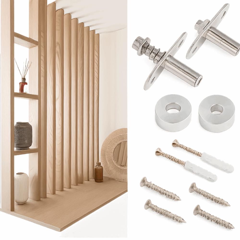 Adjustable Pivot Doors Hinges Anti-Rust Pivot Windows Hinges 360°Universal Joints  Metal Screens