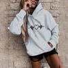 3d printed women's hoodie long-sleeved casual daily wear 2025 women's clothing
