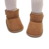 Bottes de Neige Chaudes d'Hiver pour Bébés Chaussons Plats Chaussures pour Nouveau-né Chaussures de Berceau pour Tout-petits Antidérapantes Chaussures de Marche pour Tout-petits et Bébés