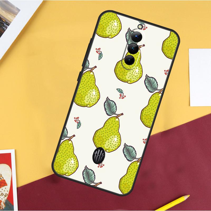Avocado Pear Papaya Pomegranate Case For ZTE Nubia Red Magic 11 Pro 9 8 8S 9S 10S 10 Pro Plus 6R 6 7 6S 7S Pro 10 Air Cover