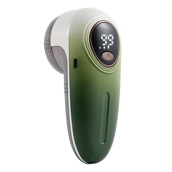 Fabric Shaver Lint Remover Rechargeable 6-Blade Clothes Shaver LED Display