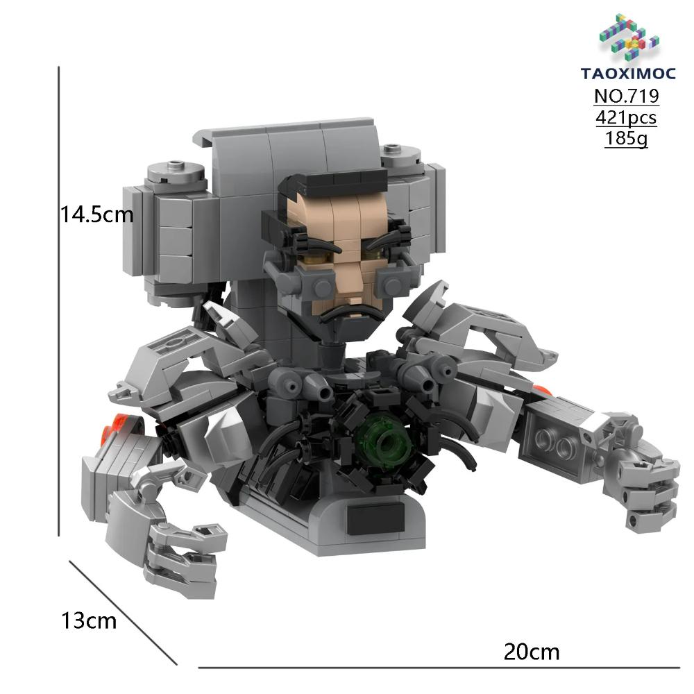 Skibidi Toilet Titan TV Man Speakerman Horror Game Bosses Camara Building Block Cartoon Doll Model Kids Birthday Halloween Gift