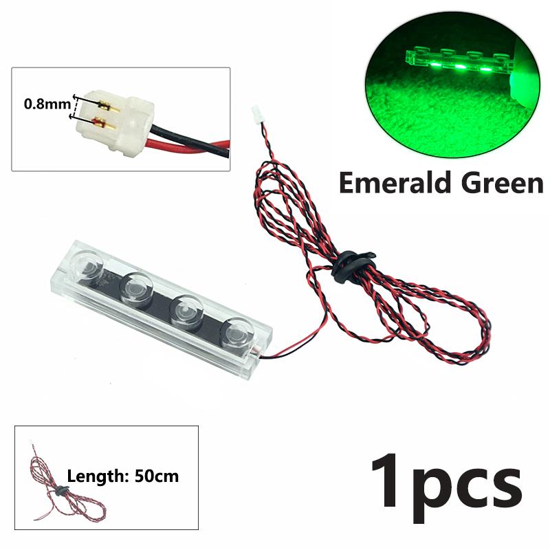 1 Pcs DIY 0.8mm Pin 1x1 1x4 1x2 LED Remote Control Building Block Flash Lamp City Light Lightsaber Spotlight Candle Lamp Bricks