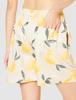 Gelato Pique Fruit Aloha Print Shorts PWFP212287 YEL F Women's