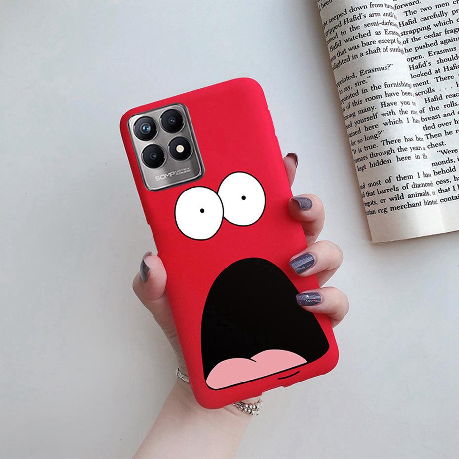 For Realme Narzo 50 Case RMX3286 Cute Painted Soft Silicone Back Cover for OPPO Realme Narzo 50 Phone Case Bumper Narzo50 Coque