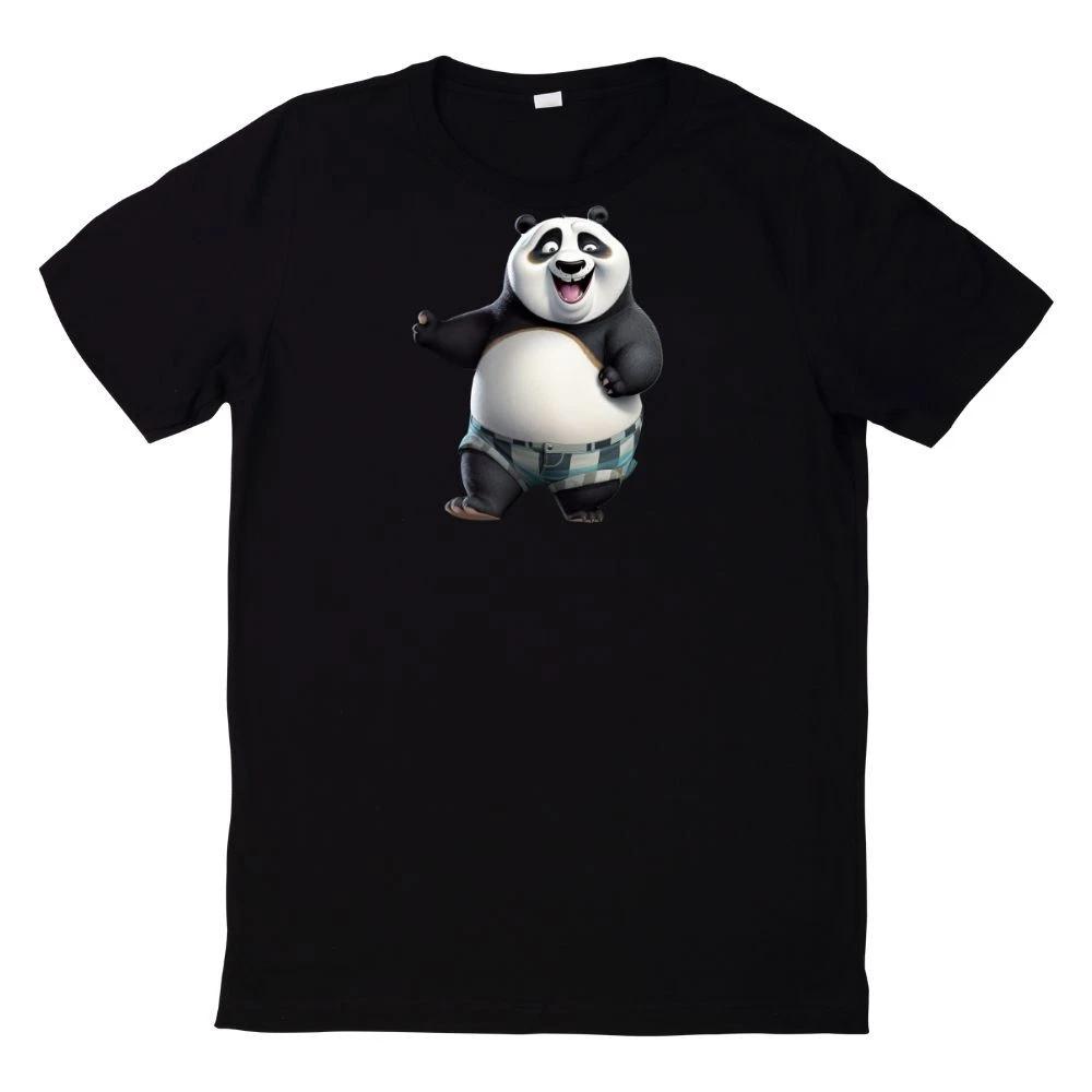 T-Shirt Sommer spaß Panda Motiv XXL
