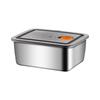 316 Food Grade Stainless Steel Insulated Bento Lunch Box with Lid, Sealed for Freshness - Ideal for Refrigerator Storage and Winter Meals