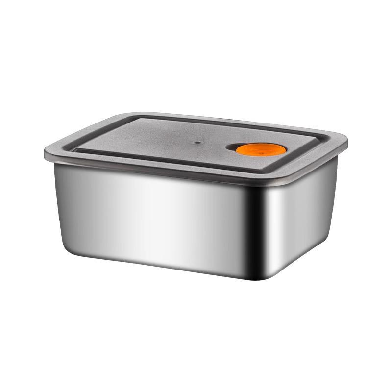 316 Food Grade Stainless Steel Insulated Bento Lunch Box with Lid, Sealed for Freshness - Ideal for Refrigerator Storage and Winter Meals