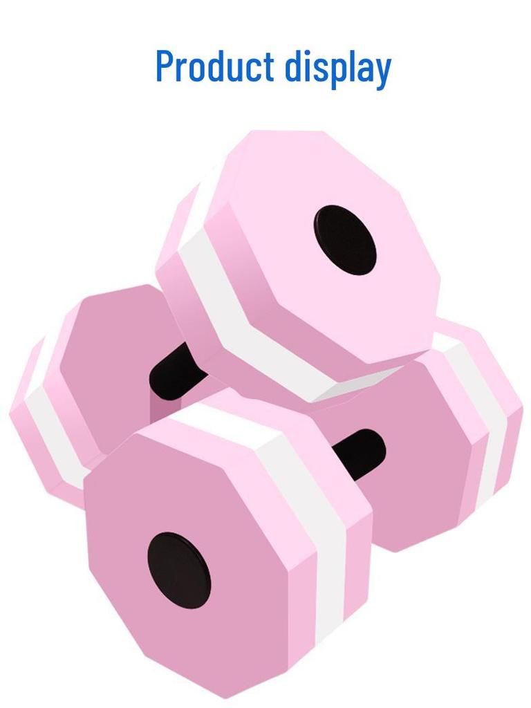 EVA Octagonal Dumbbells for Water Aerobics & Fitness 