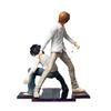 Death Note Light Yagami und L Kettengliedert Actionfigur Sammlerstatue Schreibtischdekoration Für Anime-Fans Sammlung Ausstellungsmodell