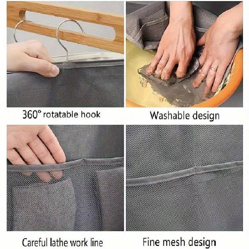 1 Stück - Socken, Unterwäsche-Aufbewahrung, Hängeaufbewahrungstasche für den Kleiderschrank für kleine Gegenstände, Wandtür, geeignet zum Sortieren und Organisieren von Taschen